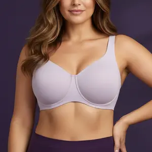 HSIA Esme Minimizer Bras for Women Plus Size Full Coverage No Padding Unlined T Shirt Bra Seamless Underwire Cool Comfort Daily Bras SpringStatements