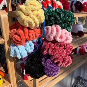 Plushie Scrunchies - Soft and Cozy Hair Accessory