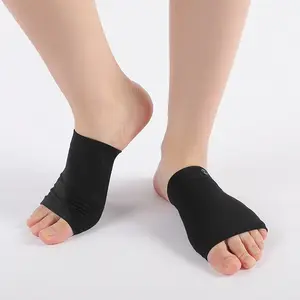 Elastic Fabric Arch Pad, Foot Care Soft Shock Absorbing Bandage Arch Socks, Arch Support Inserts  For Plantar Fasciitis Relief Flat Feet High & Fallen Arch Women & Men