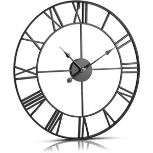 VEVOR Grandfather Vintage Wall Clock, 23.2 in Wooden Wall Clock with Pendulum Pine Wood MDF Wall Clocks with Quartz Movement Quiet for Living Room Bedroom Home Decor GiftVEVOR Super Brand Day