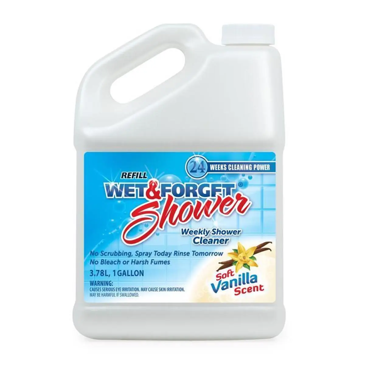 212 MAIN Wet & Forget 1026251 1 Gal Vanilla Shower Cleaner, Household Cleaning Solution