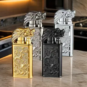 Exquisite Relief Dragon-Head Decorative Collectible – Unique Dual Design, Ideal for Home Decor and Gifting