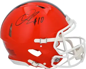 Quinshon Judkins Cleveland Browns Autographed Riddell Speed Authentic Helmet - Fanatics Authentic Certified