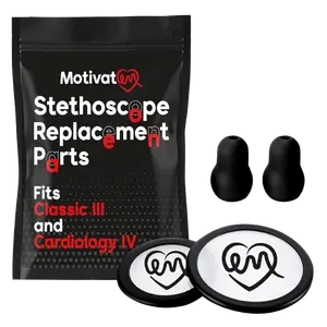 Littmann Classic III Custom Color Diaphragm/Bell Rings + Ear Tips Kit