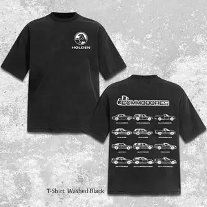 Retro Holden Commodore Through the Decades Men's Short Sleeve Cotton, Holden Classic Car Apparel, Square Up Vintage Truck Shirt, Automotive Clothing Menwear, Old School Pickup Graphic Tee, Off-Road Car Lover Gift