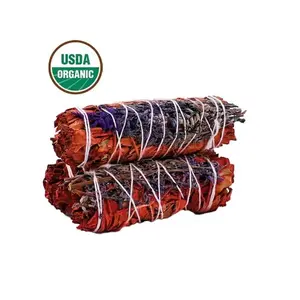 Dragon's Blood Sage w/ Lavender Smudge Stick