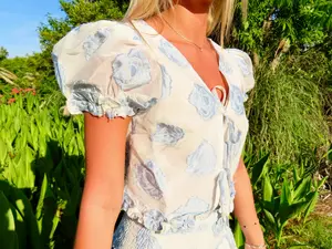 Hydrangea Floral Top