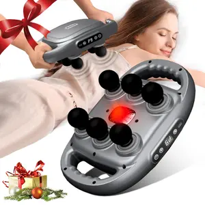 Deep Tissue Handheld Massage Gun with 6 Heads, Attachment, Relaxing Muscle Massager for Multiple Occasions, Ideal Gift for Father's Day & Mother's Day