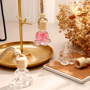 Rose Car Air Freshner- car diffuser-flower diffuser