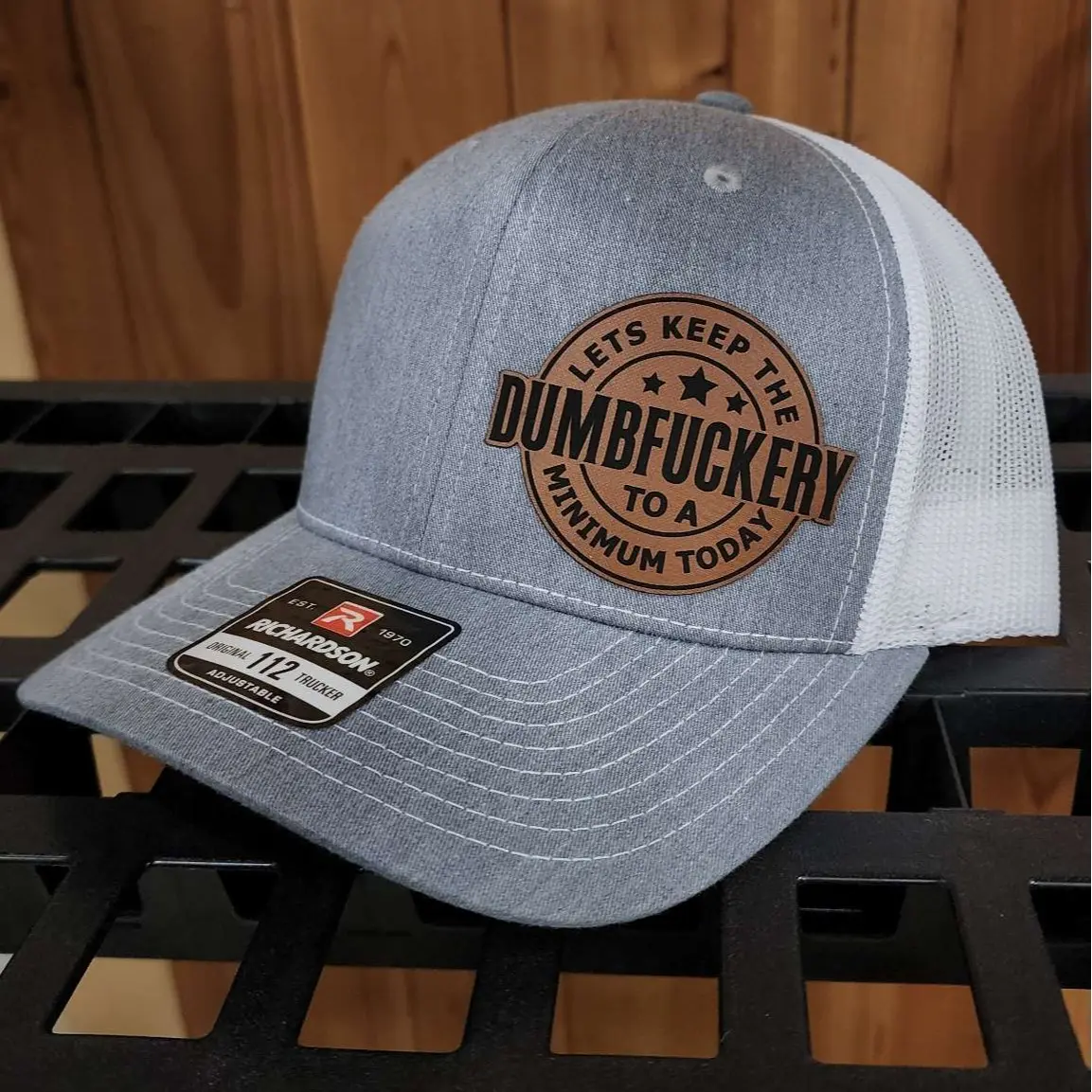 Humorous Slogan Leather Patch Baseball Cap Snapback - Premium Quality Cool Adjustable Snapback Cap, Gifts for Boyfriend