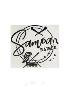 POLY YOUTH - Samoan Raised Medium Vinyl Decal
