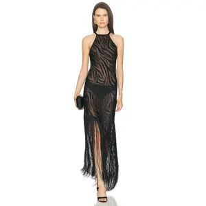 LAMARQUE Jennine Dress in Black Zebra