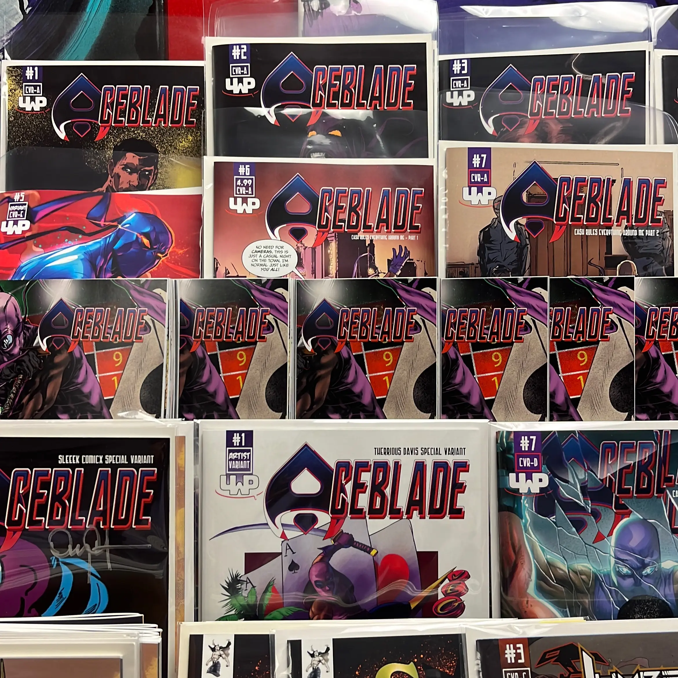 Aceblade Comic Bundle: Issues 1-9