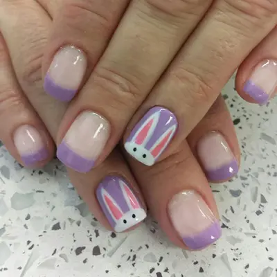 Easy Cute Easter Nail Simple TikTok Shop