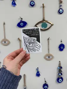 Ceasefire Now Sticker