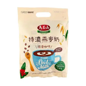 GREENMAX Taiwan Rich Oat Milk Coffee Flavor - Silky Smooth, 10 Sachets (280g) - Instant Healthy Beverage