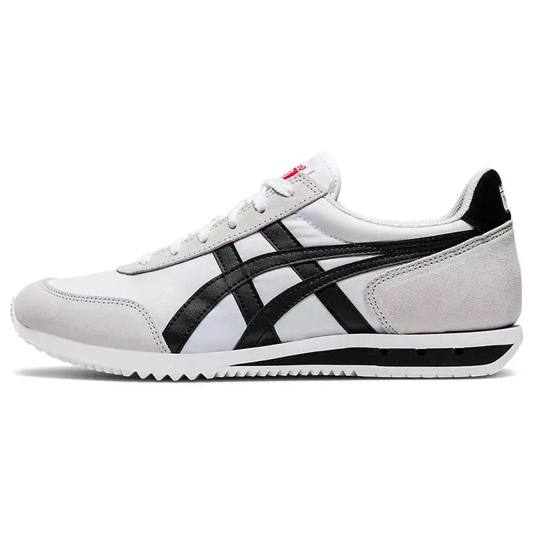 Onitsuka Tiger ASICS New York White Black Stylish Low Top Sneakers Unisex 1183A205-101