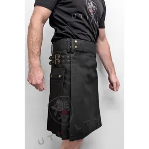 Utility Kilt – GlenLoch, Black