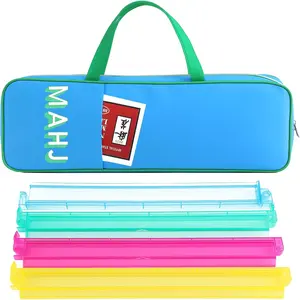 Polyester Multifunctional Large-Capacity Handheld Organizer Bag - for Mahjong Tiles Storage, Travel Toiletry Organization, Daily Cosmetic Carrying