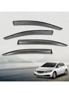 Fit For 2012 2013 2014 2015 Honda Civic Sedan Window Visor Rain Guards Deflector