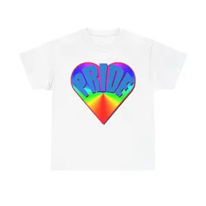 PRIDE Show how you feel!Unisex Heavy Cotton Tee