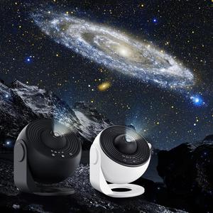 usb powered planetarium galaxy star projector light, 360° rotating star projector with knob & timer, novelty lighting for bedroom, ceiling, room, home decor, bedroom decor