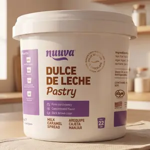 Pastry Dulce de Leche (Repostero) | Firm & Concentrated Filling for Cakes, Cookies & Cupcakes | Piping-Ready | Holds Shape for Decorating | Works with Piping Bags & Depositing Machines | Gluten-Free | Kosher Certified