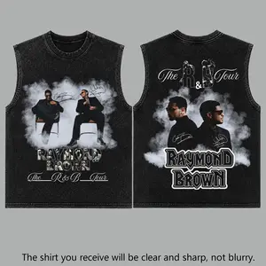 BOD - The R&B Raymond & Brown Tour 2026 V13 Acid Washed Graphic Tee, R&B Music Premium Cotton Concert Shirt, Hip Hop Soul Streetwear, Gift for R&B Fans, Vintage Music