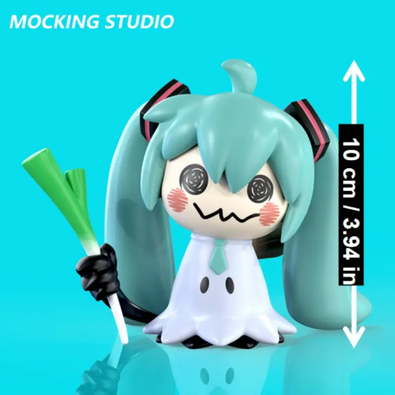 Mimiku Resin Figure Desktop Ornament, Anime Peripheral Trendy Toy