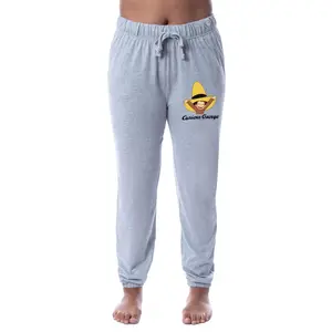 Curious George Womens' Character Yellow Hat Sleep Jogger Pajama Pants