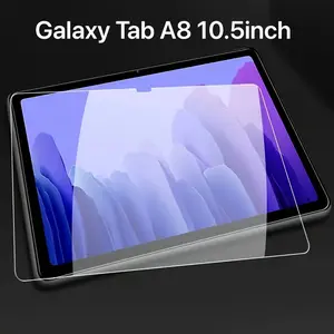 2-piece set suitable for Samsung for A8 10.5-inch high-quality anti fingerprint reinforced glass screen protector with smooth surface and high-quality protection tablet screen protector fashionable design