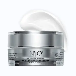 N1o1 Age-Defiance Eye Cream | Day & Night Moisturizer with Nitric Oxide, Hyaluronic Acid, Complex Peptides, Ceramides - Hydrating Eye Cream for Dark Circles, Wrinkles, Fine Lines, Puffiness - 0.5 oz.