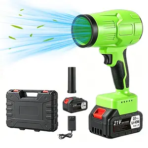 【Father's Day】Cordless Leaf Blower with Battery Power, Handheld Air Blower Equipped with Concentrated Air Duct, Strong Wind Power, Easy to Use, Perfect for Car Drying, Dust Removal, Yard and Outdoor Cleaning outdoorfun