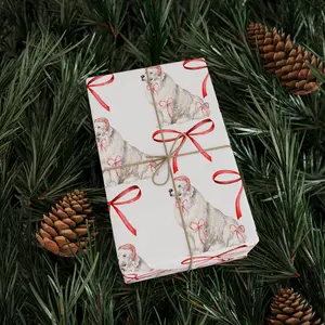 Golden Retriever Gift Wrap