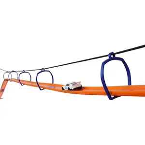 Suspension Bridge Compatible with Hot Wheels Track (Blue)