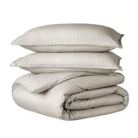 Pinstripe - Stone/White