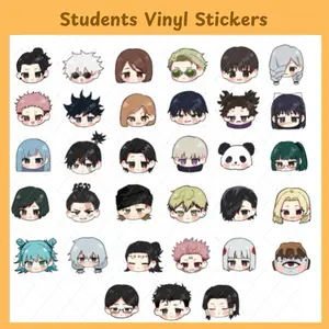 Sorcerers Chibi Anime Vinyl Stickers