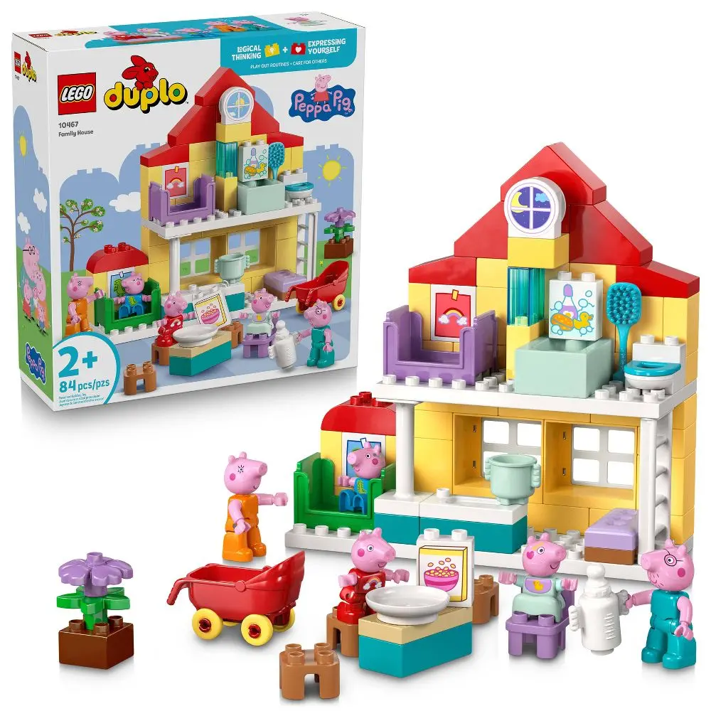 LEGO DUPLO Peppa Pig Family House Building Toy 10467 LEGO DUPLO Peppa Pig Family House Building Toy 10467
