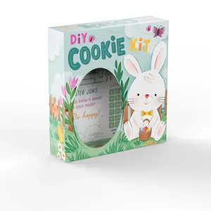 EASTER DIY COOKIE KIT BOX - 9" x 9" x 2.5"