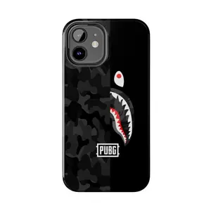 Shark PUBG A Bathing Ape Phone Cases Phone Cover Hard Case Tough 2-piece Phone Case