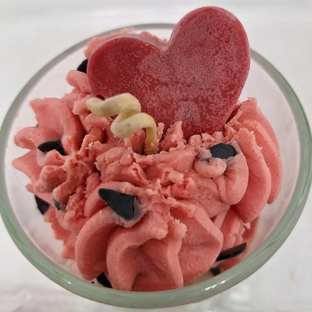 Hand-Poured Sweet Watermelon Candle with Seed Details, Home Decor, Room Decor