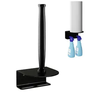 Vertical Paper Towel/Spray Bottle Holder