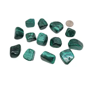 Malachite Natural Tumbled Stone 1pc