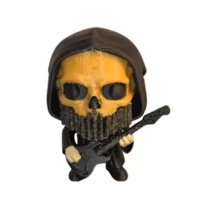 IV Sleep Token Chibi Figure Hooded Masked Bandmate Guitarist Handmade Alt Metal Display