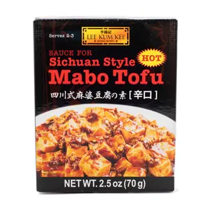 Lee Kum Kee Szechuan Style Mabo Tofu Sauce, Hot Flavor 2.5 oz