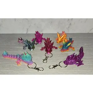 3d Printed Tadling | Articulating Figurine | Flexi Animal