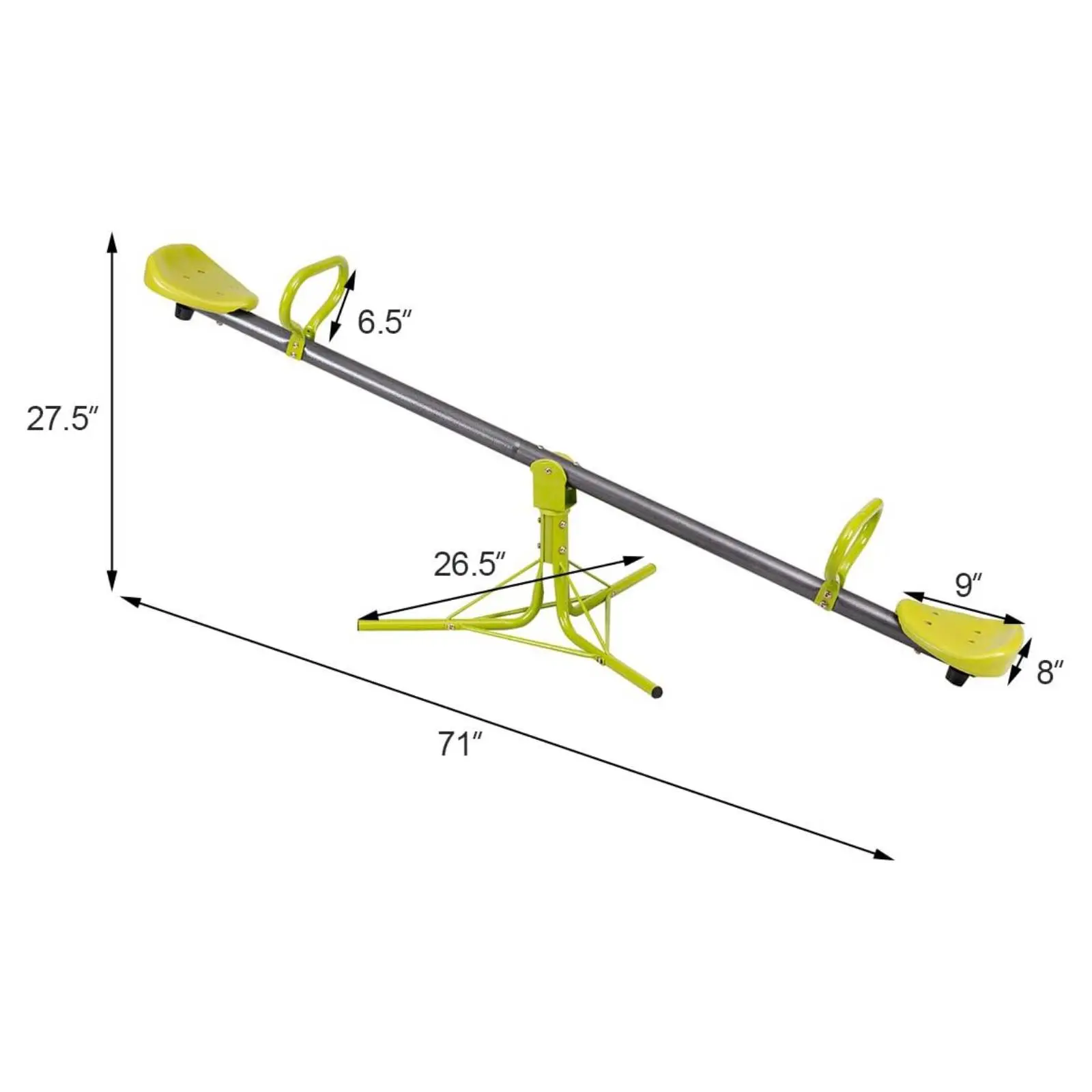 2-Person Metal Green