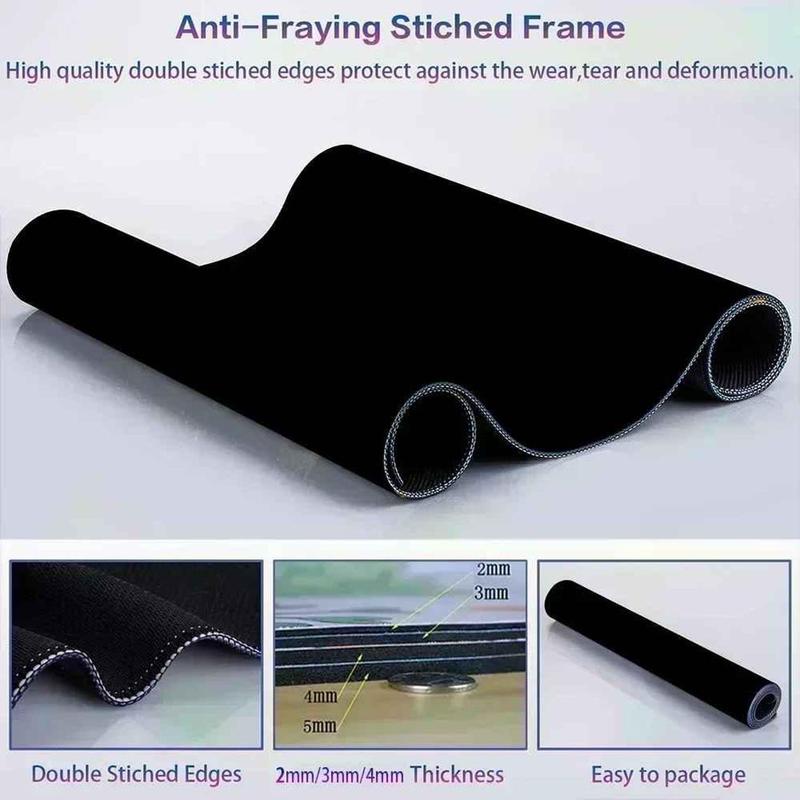 Snorlax & Gyarados Shadow Mouse Pad - Peaceful Pok?on Desk Mat