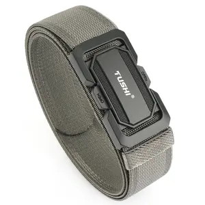 Men's Tactical Belt Quick Release Buckle Nylon Training Outdoor Versatile Workwear Fast Detach New Style