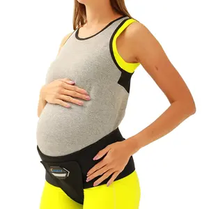 Strenbodi Pelvic Support Belt Pregnancy Belly Band with Groin Straps Uterine Prolapse Vulvar Varicosities Postpartum and Symphysis Pubis Dysfunction Pelvic Floor Support Prolapse Hernia (X-Large)